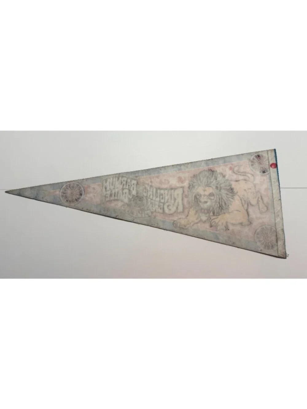 Vintage Ringling Brothers and Barnum and Bailey circus pennant